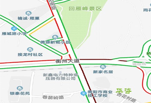 華咨公司交通工程師為衡州大道兩路口聯(lián)動信號燈優(yōu)化積極發(fā)力